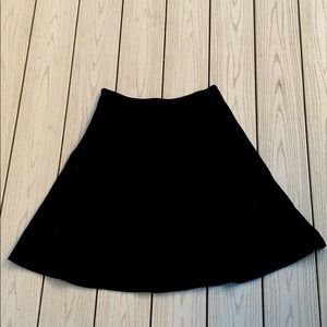 Black flowy skirt